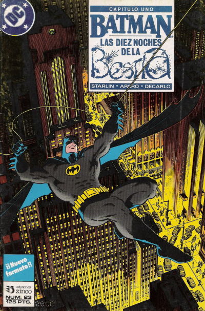 Cover for Batman (Zinco, 1987 series) #23