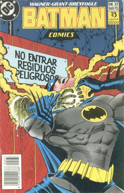 Cover for Batman (Zinco, 1987 series) #37