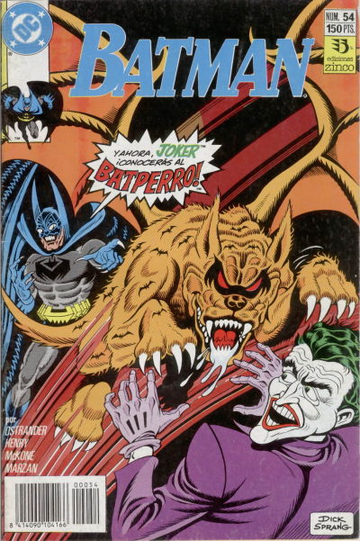 Cover for Batman (Zinco, 1987 series) #54