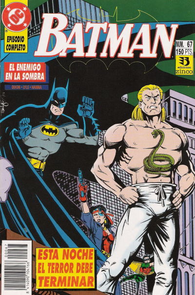 Cover for Batman (Zinco, 1987 series) #67