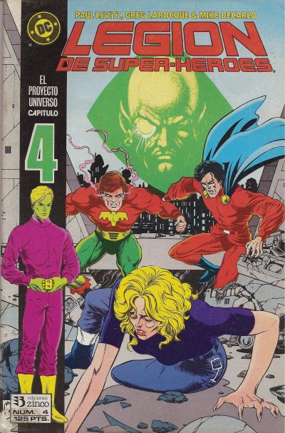 Cover for Legión de Superhéroes (Zinco, 1987 series) #4