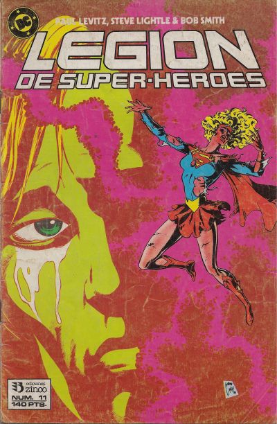 Cover for Legión de Superhéroes (Zinco, 1987 series) #11