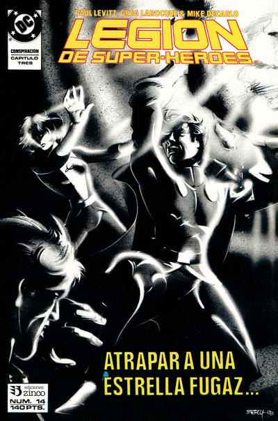 Cover for Legión de Superhéroes (Zinco, 1987 series) #14