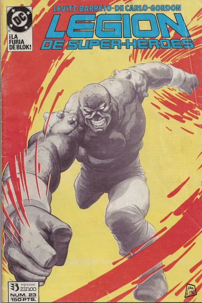 Cover for Legión de Superhéroes (Zinco, 1987 series) #23
