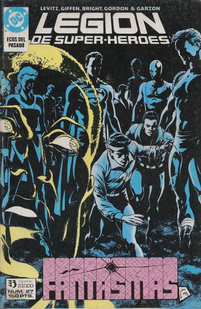 Cover for Legión de Superhéroes (Zinco, 1987 series) #27