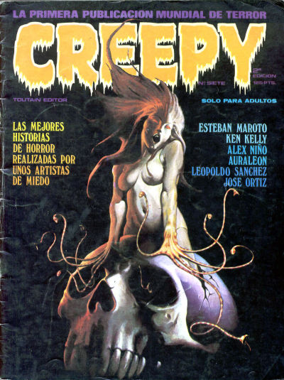 Cover for Creepy (Toutain Editor, 1979 series) #7