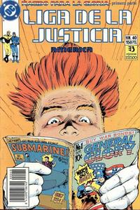 Cover Thumbnail for Liga de la Justicia América (Zinco, 1989 series) #40