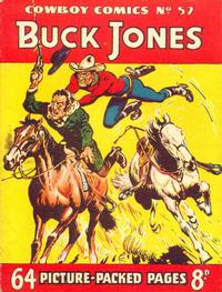 Cover Thumbnail for Cowboy Comics (Amalgamated Press, 1950 series) #57