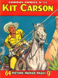 Cover for Cowboy Comics (Amalgamated Press, 1950 series) #114
