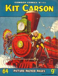 Cover Thumbnail for Cowboy Comics (Amalgamated Press, 1950 series) #140
