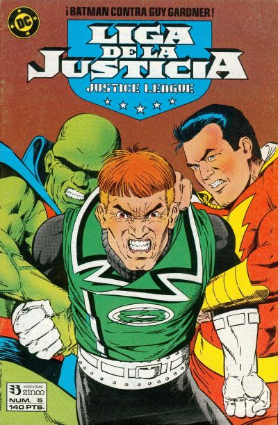 Cover for Liga de la Justicia (Zinco, 1988 series) #5