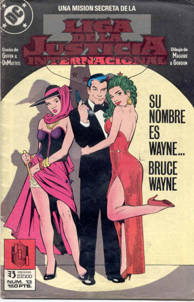 Cover for Liga de la Justicia Internacional (Zinco, 1988 series) #13
