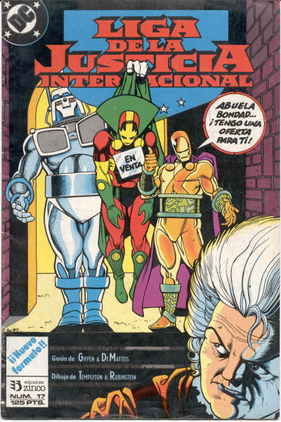 Cover for Liga de la Justicia Internacional (Zinco, 1988 series) #17