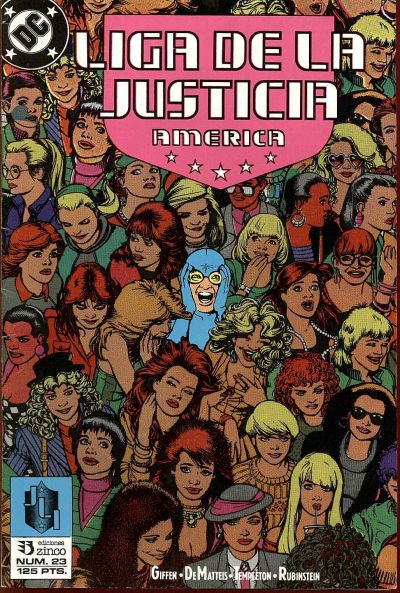 Cover for Liga de la Justicia América (Zinco, 1989 series) #23