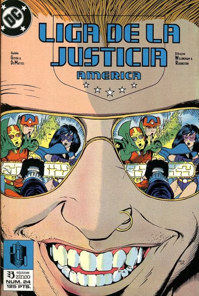 Cover for Liga de la Justicia América (Zinco, 1989 series) #24