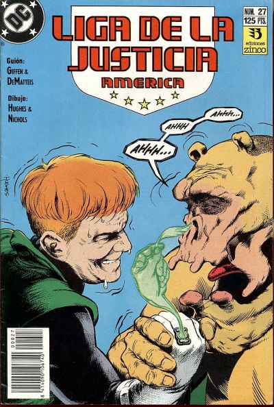 Cover for Liga de la Justicia América (Zinco, 1989 series) #27