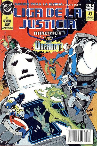 Cover for Liga de la Justicia América (Zinco, 1989 series) #42