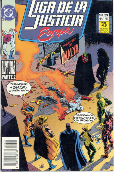 Cover for Liga de la Justicia de Europa (Zinco, 1989 series) #29