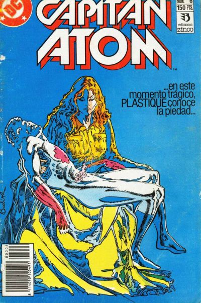 Cover for Capitán Atom (Zinco, 1990 series) #6