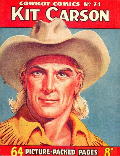 Cover for Cowboy Comics (Amalgamated Press, 1950 series) #74