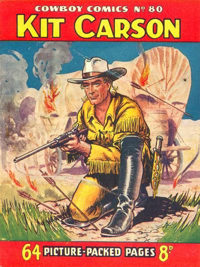 Cover for Cowboy Comics (Amalgamated Press, 1950 series) #80