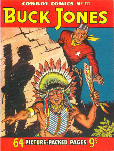 Cover for Cowboy Comics (Amalgamated Press, 1950 series) #111