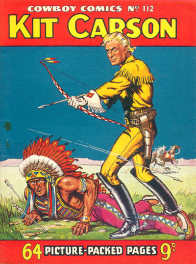 Cover for Cowboy Comics (Amalgamated Press, 1950 series) #112