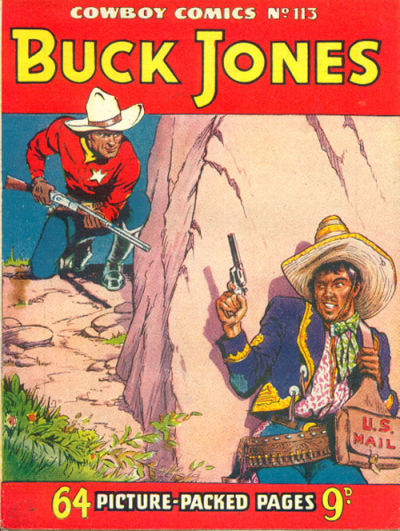 Cover for Cowboy Comics (Amalgamated Press, 1950 series) #113