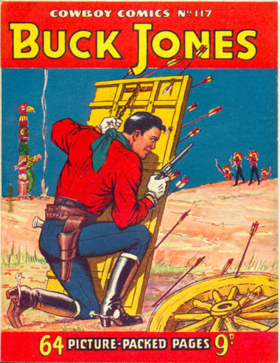 Cover for Cowboy Comics (Amalgamated Press, 1950 series) #117