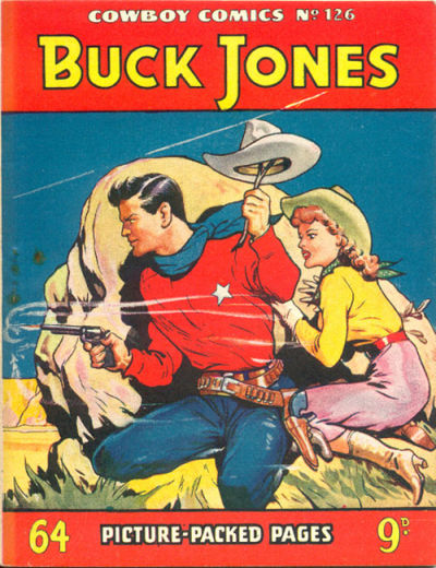 Cover for Cowboy Comics (Amalgamated Press, 1950 series) #126