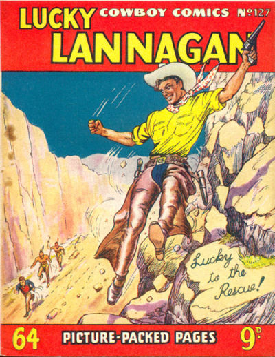 Cover for Cowboy Comics (Amalgamated Press, 1950 series) #127