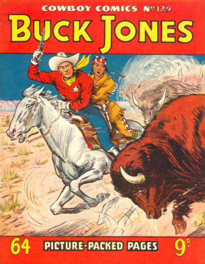 Cover for Cowboy Comics (Amalgamated Press, 1950 series) #129