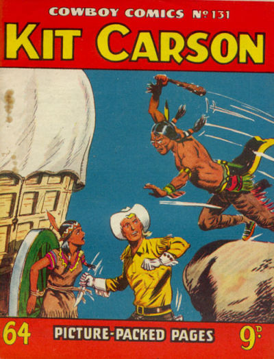 Cover for Cowboy Comics (Amalgamated Press, 1950 series) #131