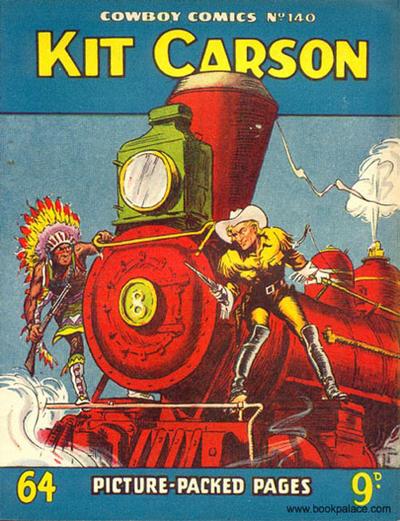 Cover for Cowboy Comics (Amalgamated Press, 1950 series) #140
