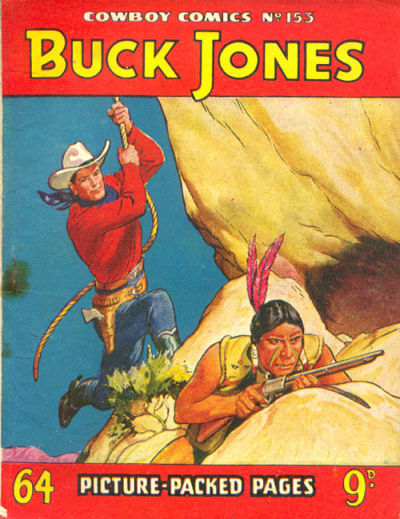 Cover for Cowboy Comics (Amalgamated Press, 1950 series) #153