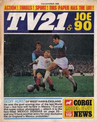 Cover Thumbnail for TV21 & Joe 90 (City Magazines; Century 21 Publications, 1969 series) #3