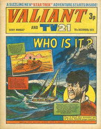 Cover for Valiant and TV21 (IPC, 1971 series) #18th December 1971