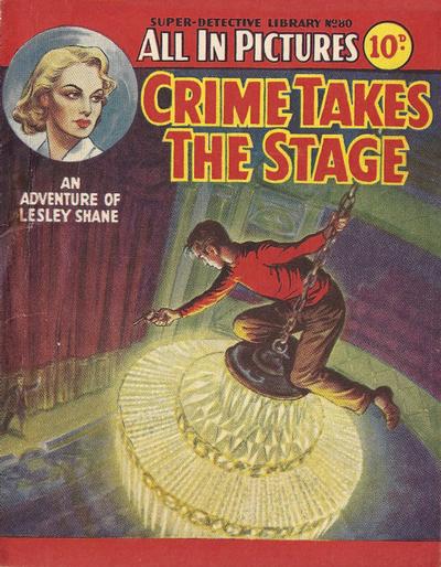 Cover for Super Detective Library (Amalgamated Press, 1953 series) #80