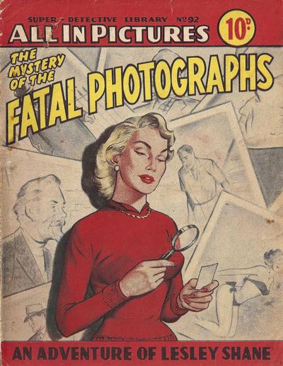 Cover for Super Detective Library (Amalgamated Press, 1953 series) #92