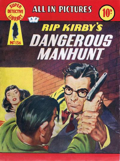 Cover for Super Detective Library (Amalgamated Press, 1953 series) #136