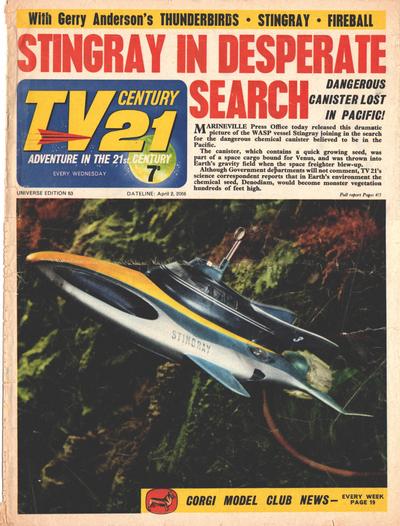 Cover for TV Century 21 (City Magazines; Century 21 Publications, 1965 series) #63