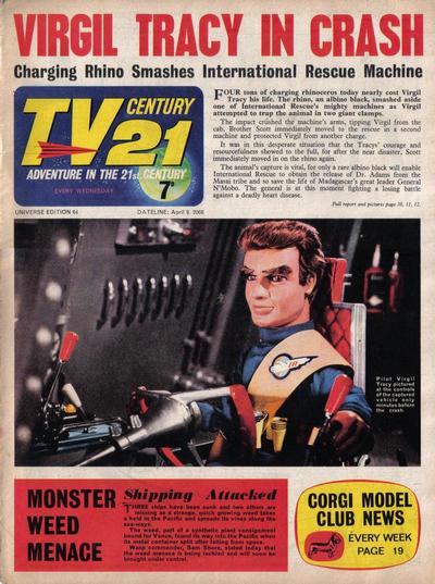 Cover for TV Century 21 (City Magazines; Century 21 Publications, 1965 series) #64