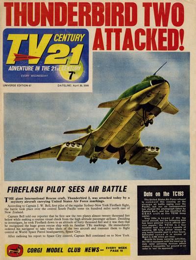 Cover for TV Century 21 (City Magazines; Century 21 Publications, 1965 series) #67
