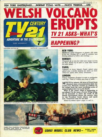 Cover for TV Century 21 (City Magazines; Century 21 Publications, 1965 series) #83