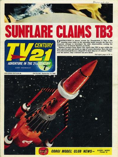 Cover for TV Century 21 (City Magazines; Century 21 Publications, 1965 series) #86
