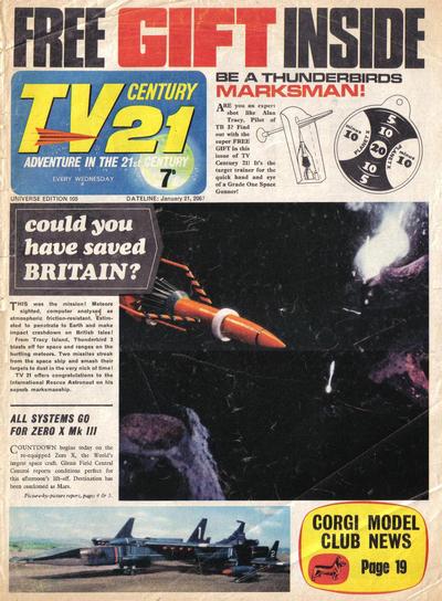 Cover for TV Century 21 (City Magazines; Century 21 Publications, 1965 series) #105
