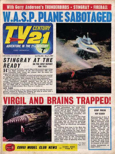 Cover for TV Century 21 (City Magazines; Century 21 Publications, 1965 series) #120