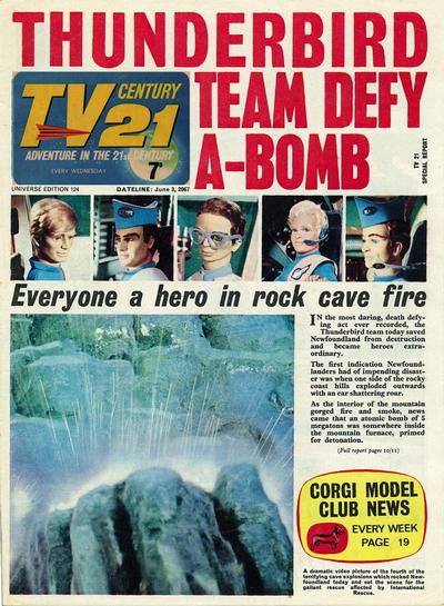 Cover for TV Century 21 (City Magazines; Century 21 Publications, 1965 series) #124