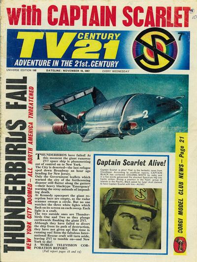 Cover for TV Century 21 (City Magazines; Century 21 Publications, 1965 series) #148