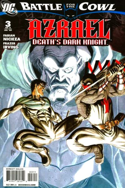 Cover for Azrael: Death's Dark Knight (DC, 2009 series) #3
